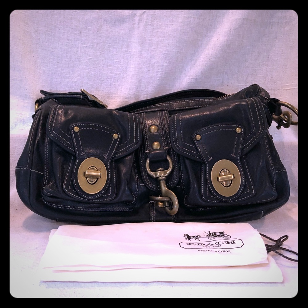 Coach Mandy Courier 10331 Black